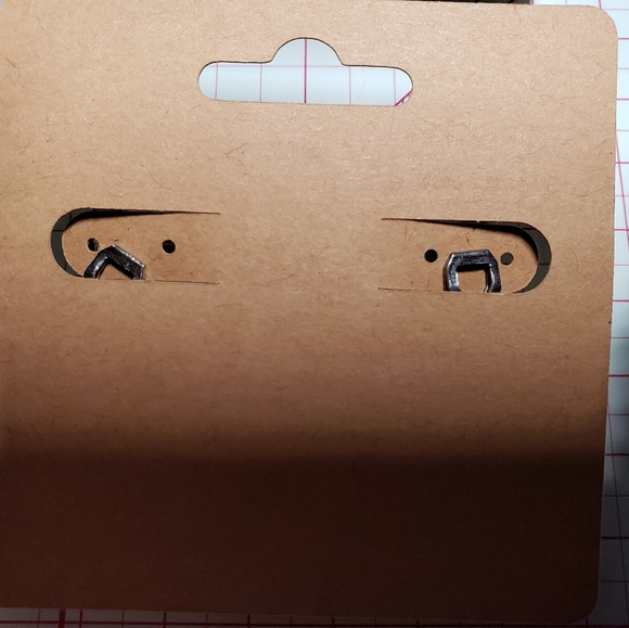 Clip-on Snowflake Earrings - Picture 3 of 3